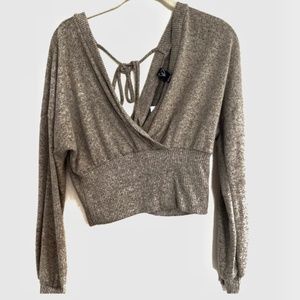 Taupe Windsor design sweater
